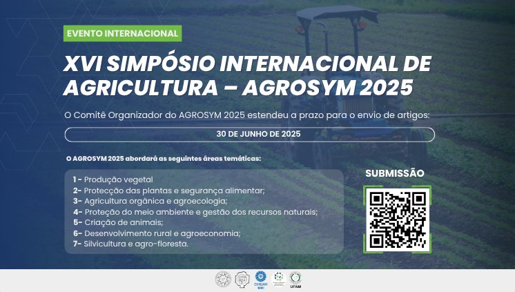 XVI Simpósio Internacional de Agricultura – AGROSYM 2025