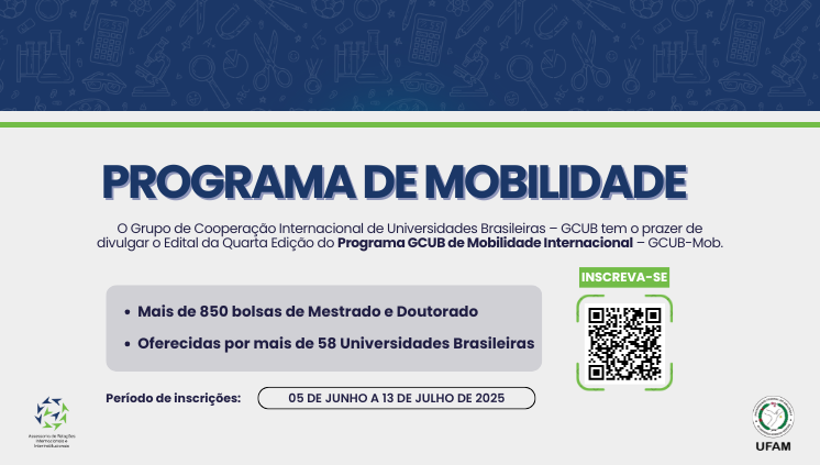 4ª Edição do Programa GCUB de Mobilidade Internacional – GCUB-Mob