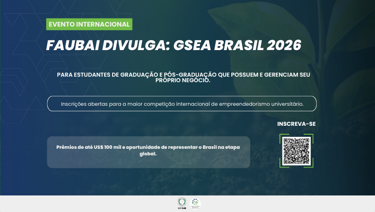 FAUBAI divulga: GSEA Brasil 2026