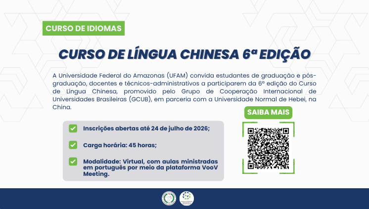 Inscrições abertas para o Curso de Língua Chinesa – 6ª edição