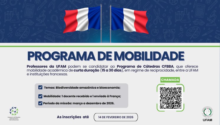 UFAM integra primeira chamada da Rede de Cátedras CFBBA