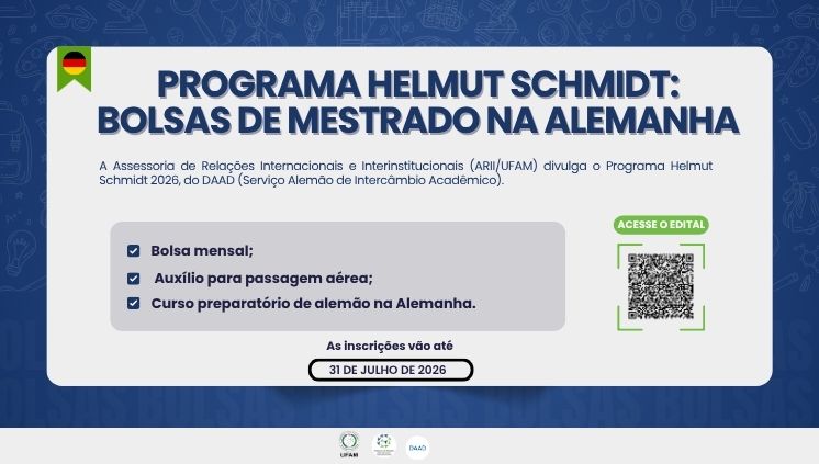 ARII divulga abertura da chamada 2026 do Programa Helmut Schmidt