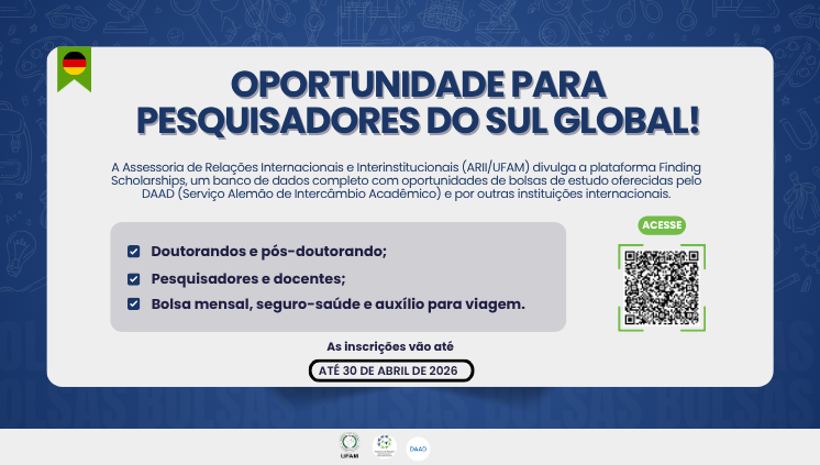 ARII informa: inscrições abertas para o Programa GROW – DAAD