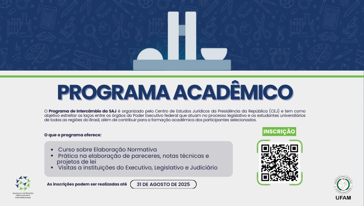 Edital aberto: Programa de Intercâmbio SAJ 2025