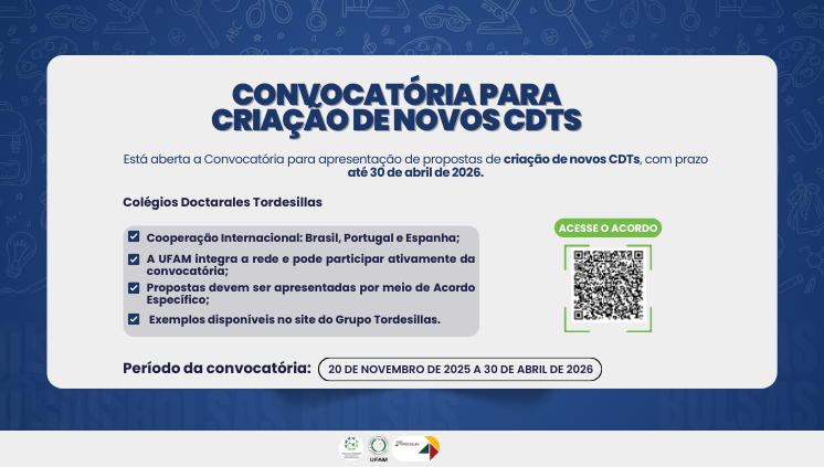Convocação para a Criação de Novos Colegios Doctorales Tordesillas (CDTs)
