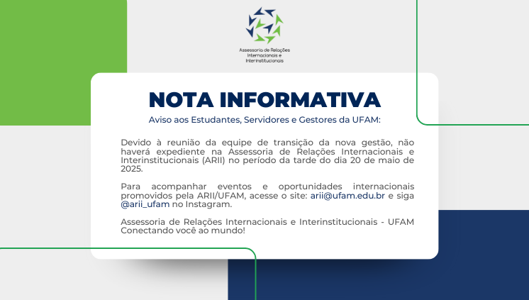 Comunicado importante! 